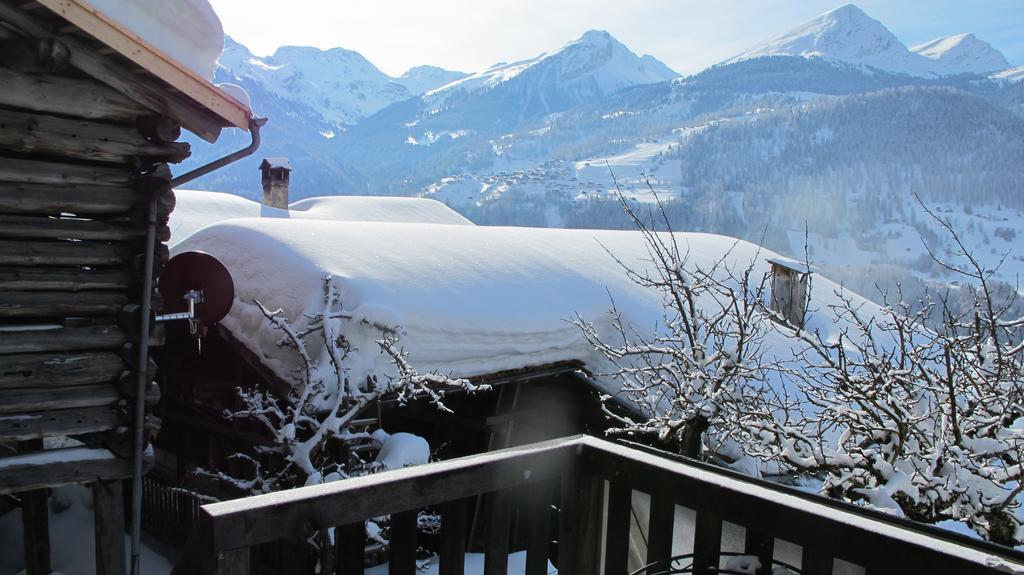 Ferienwohnung Graubuenden/ Castiel Bagian luar foto
